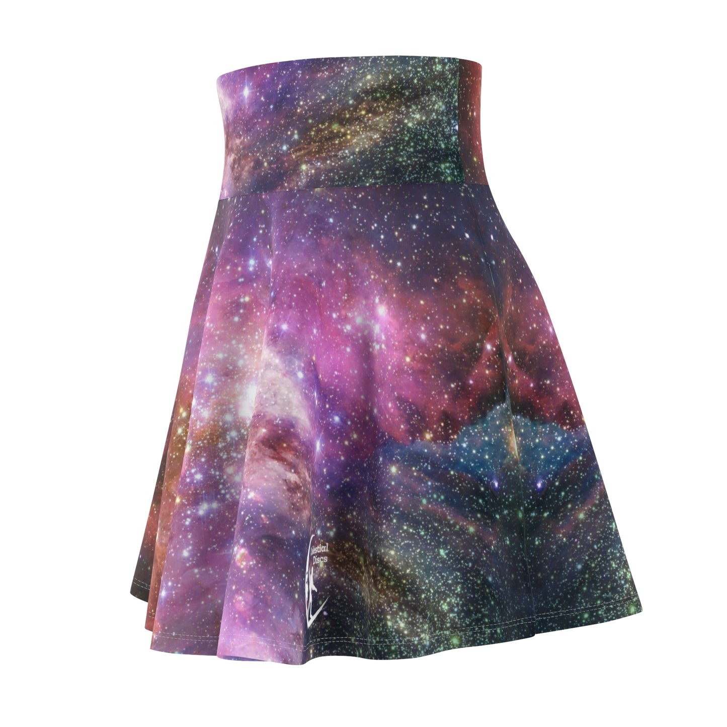 Galaxy Women's Skater Style Skirt Disc Golf Apparel by Celestial Discs