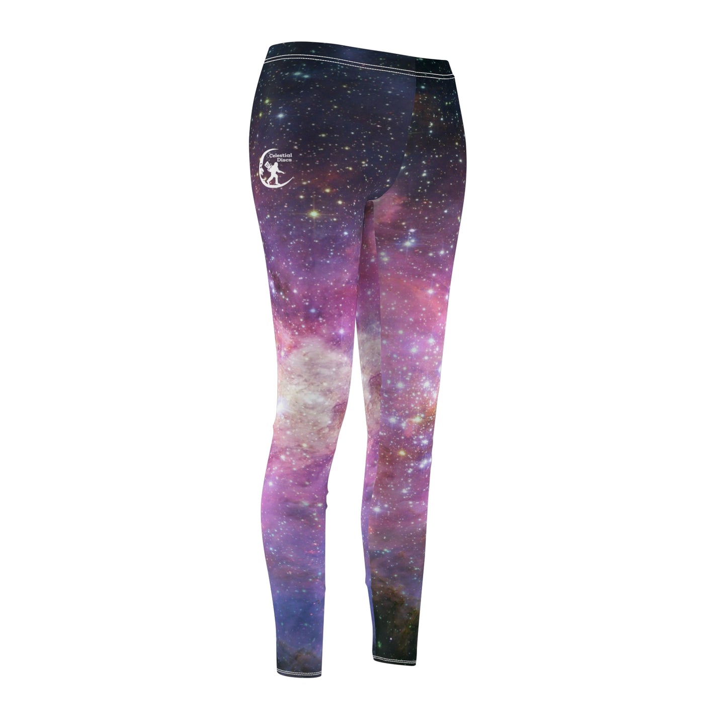 Galaxy Women's Disc Golf Apparel by Celestial Discs Cut & Sew Casual Leggings