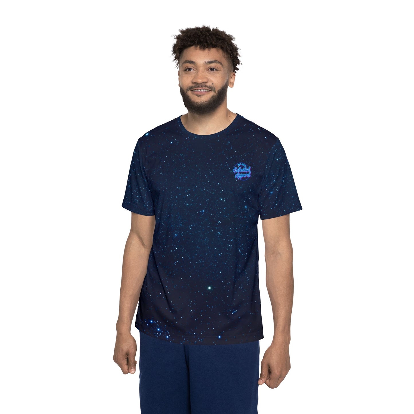 Stars and Planets Space Inspired Apparel Sports Jersey by Celestial