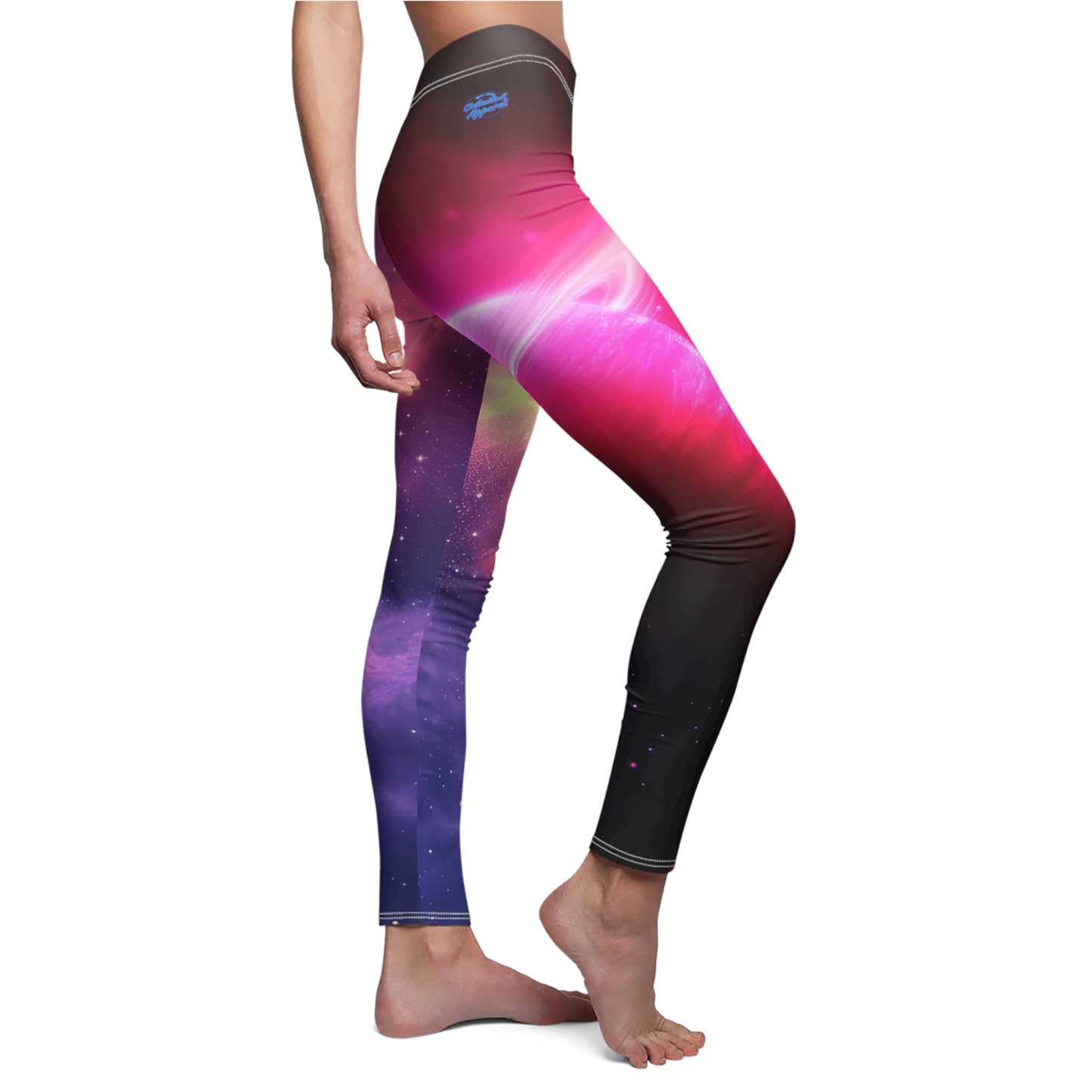 Galaxy Inspired Women's Apparel Cut & Sew Casual Leggings by Celestial
