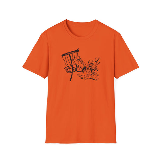 Celestial Zombie Disc Golf Apparel Softstyle T-Shirt by Celestial